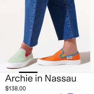 Charlotte Stone Archie Nassau slip on